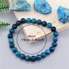 Trendy Blue Apatite Handmade Beaded Stone Bracelet For Women Men Gemstone Bracelets Boss Day Scene Employee Appreciation Gifts