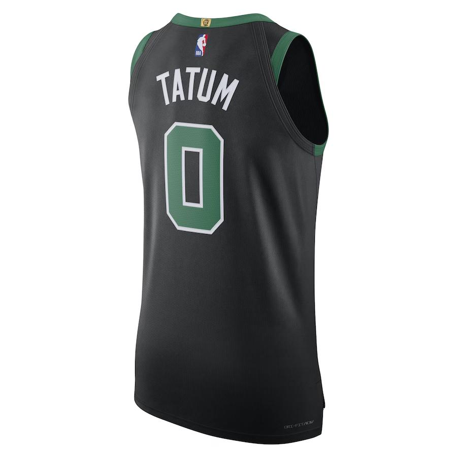 Jordan X NBA Collaboration Tatum 0 Celtics Statement Edition AU Basketball Jersey Unisex Jersey Black DB3473-010