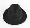High Quality Large Size Wool Fedoras Hats British Retro Panama Hat Big Brimmed Top Hats Big Head Tibetan Style Jazz Hat 54-62Cm