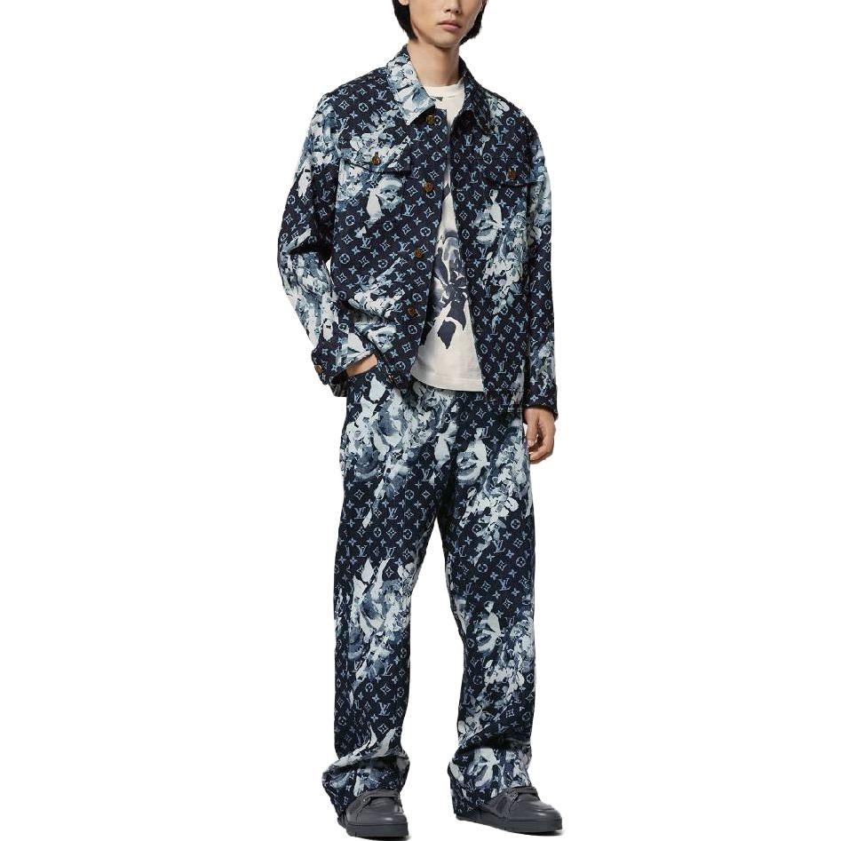 LOUIS VUITTON Jackets & Coats Men's Blue 1AF747
