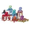 Colorful Octopus Figurine 3D Printed Animal Table Ornament Creative Desk Decor