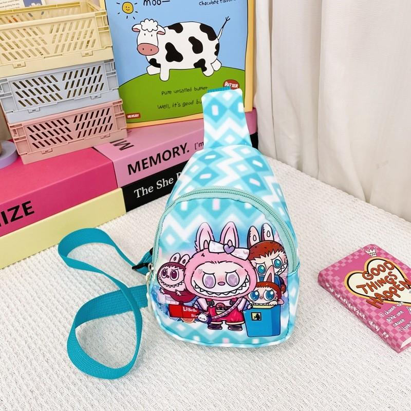 Entzückende Kinder Umhängetasche Niedliches Cartoon-Design für Jungen und Mädchen in leuchtenden Farben