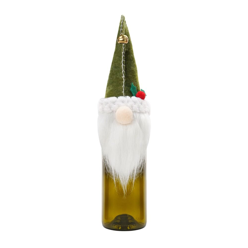 New Santa Snowman Wine Bottle Cover Exquisite Funny Xmas Ornament Cute Celebration Champagne Cover New Year Gifts