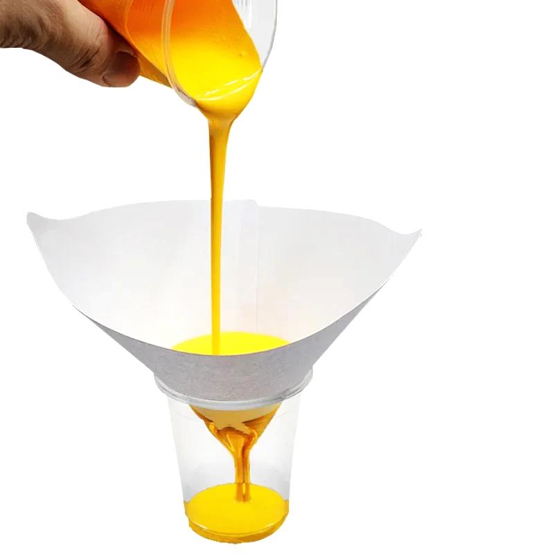 

30 шт. ЖК-дисплей SLA DLP УФ-смола Бумага для фильтрации более толстая Воронка 100 меш Одноразовые аксессуары для 3D-принтера для фотополимеризации Бумажный фильтр