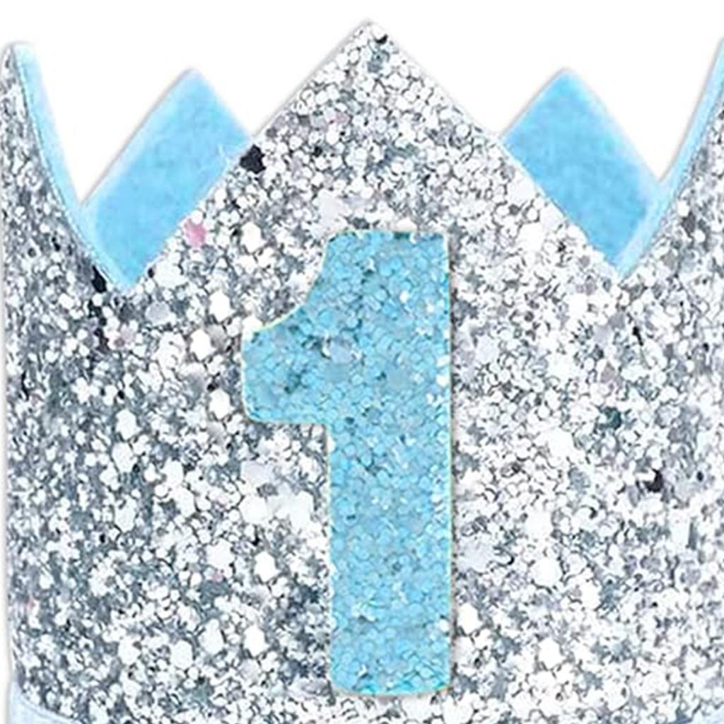 Baby 1st Birthday Hat, Birthday Party Decorations, Kids Party Props Shooting, Party Supplies Baby Birthday Crown Party Hat