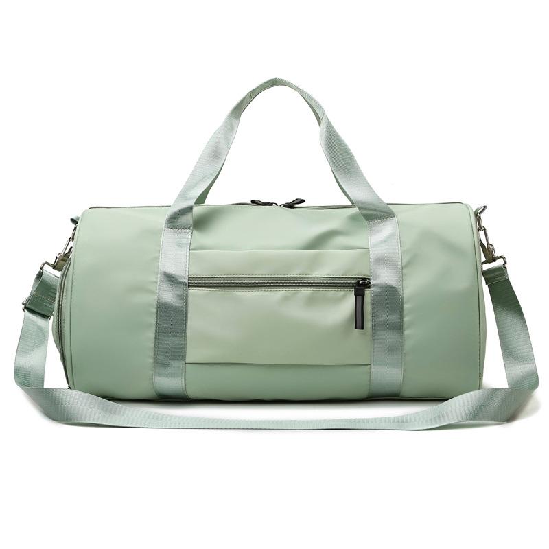 Travel bag dry and wet separation sports fitness bag new yoga training bag nylon large capacity short trip bag