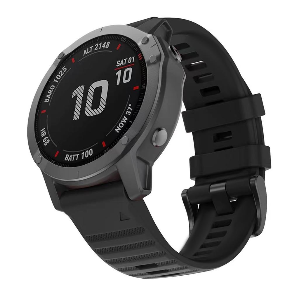 QuickFit 26 22 20mm Fenix 8 Armband für Garmin Fenix E 8 7 7X 7S 6 6X 6S 5 5X/Epix Pro 47mm 51mm/Enduro 3 Silikonarmband