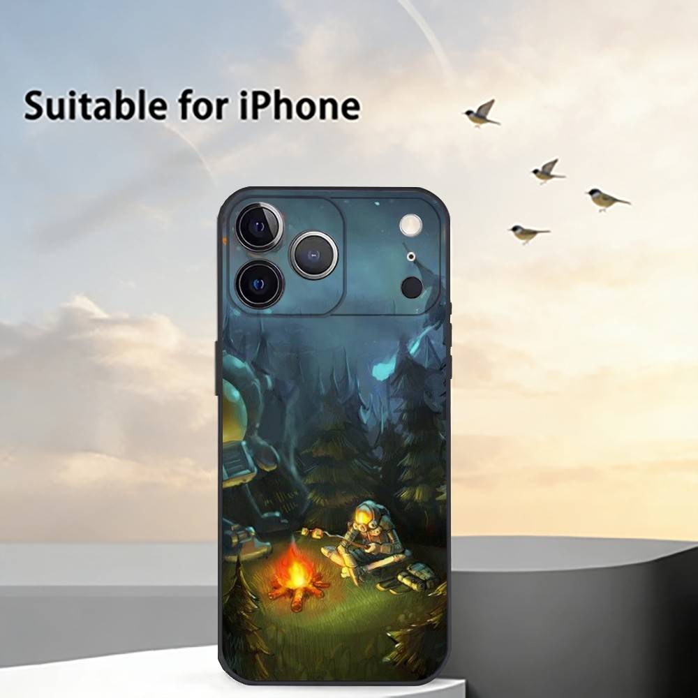 Cool Outer W-Wilds Phone Case For iPhone 17, 16,15,14,13,12,11 Plus,Pro Max, Others Soft Black Cover
