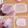 15/30/45pcs 3.5cm Clear Mini Storage Containers Anti-lost Organizer for Travel Jewelry Earplugs & Household Tiny Accessories
