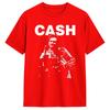 T-shirt Johnny Cash Dito Medio Spiaggia T-shirt Popolari Cotone Comodo Top Oversize Magliette Manica Corta Y2K Top Basici