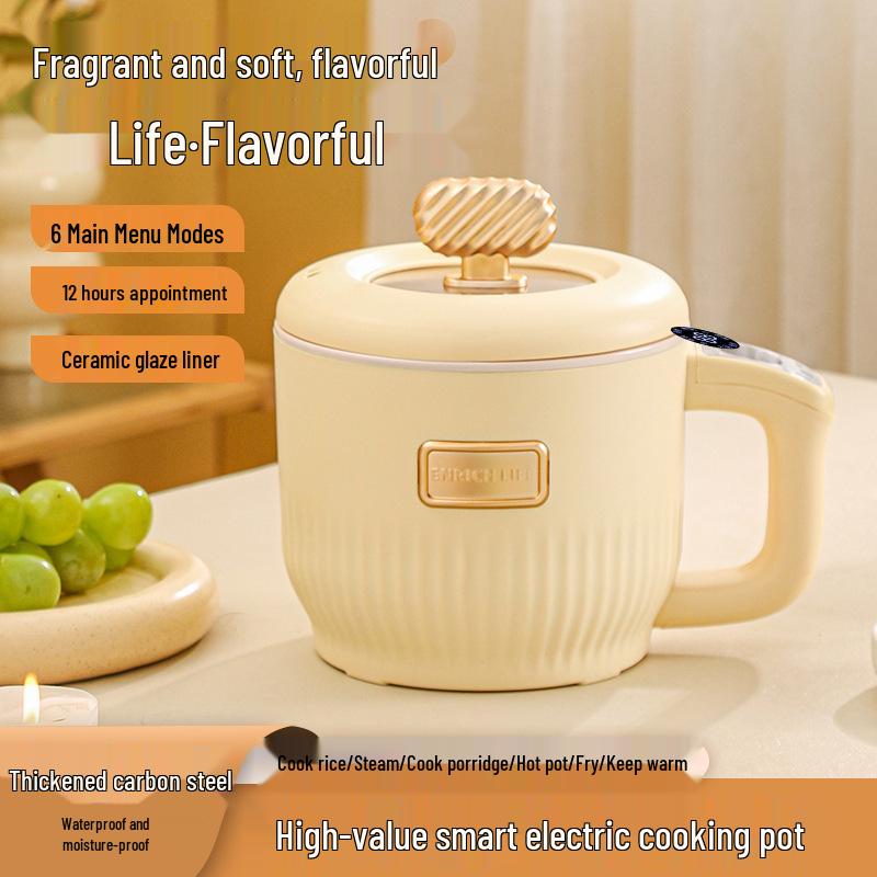 Mini aragaz electric: Oală Crock-Pot Multifuncțională, Fierbător de Orez Inteligent, Aparat pentru Terci, Oală pentru Supă, Perfectă pentru Cămine