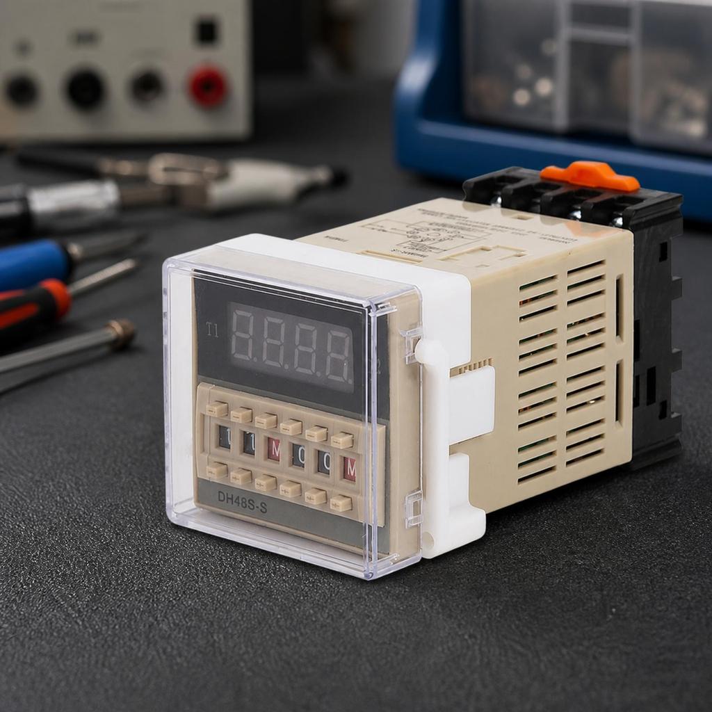 DH48S-S Digital Time Controller Wide Voltage Range for Electrical Panels