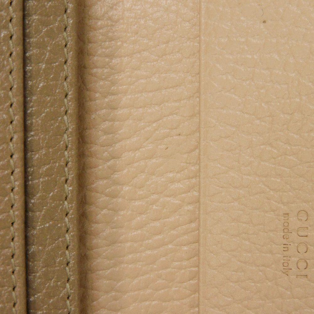 Used 9539 Double G Two-tone Card Holder 739525 CAO2G 1544 7946 Current Pink Beige Pass Case Excellent Condition GG