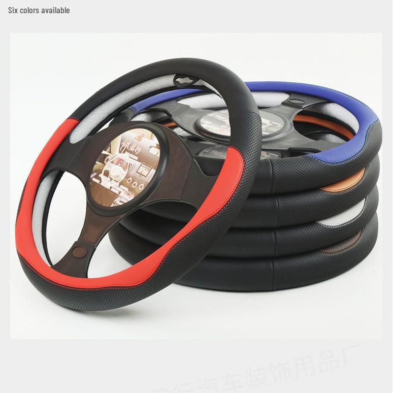 Luxury All-Season Car Steering Wheel Cover