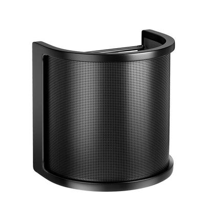 Mic Pop Filter 3 Layer Compact U Shape Microphone Pop Shield Windscreen for Recording Speaking