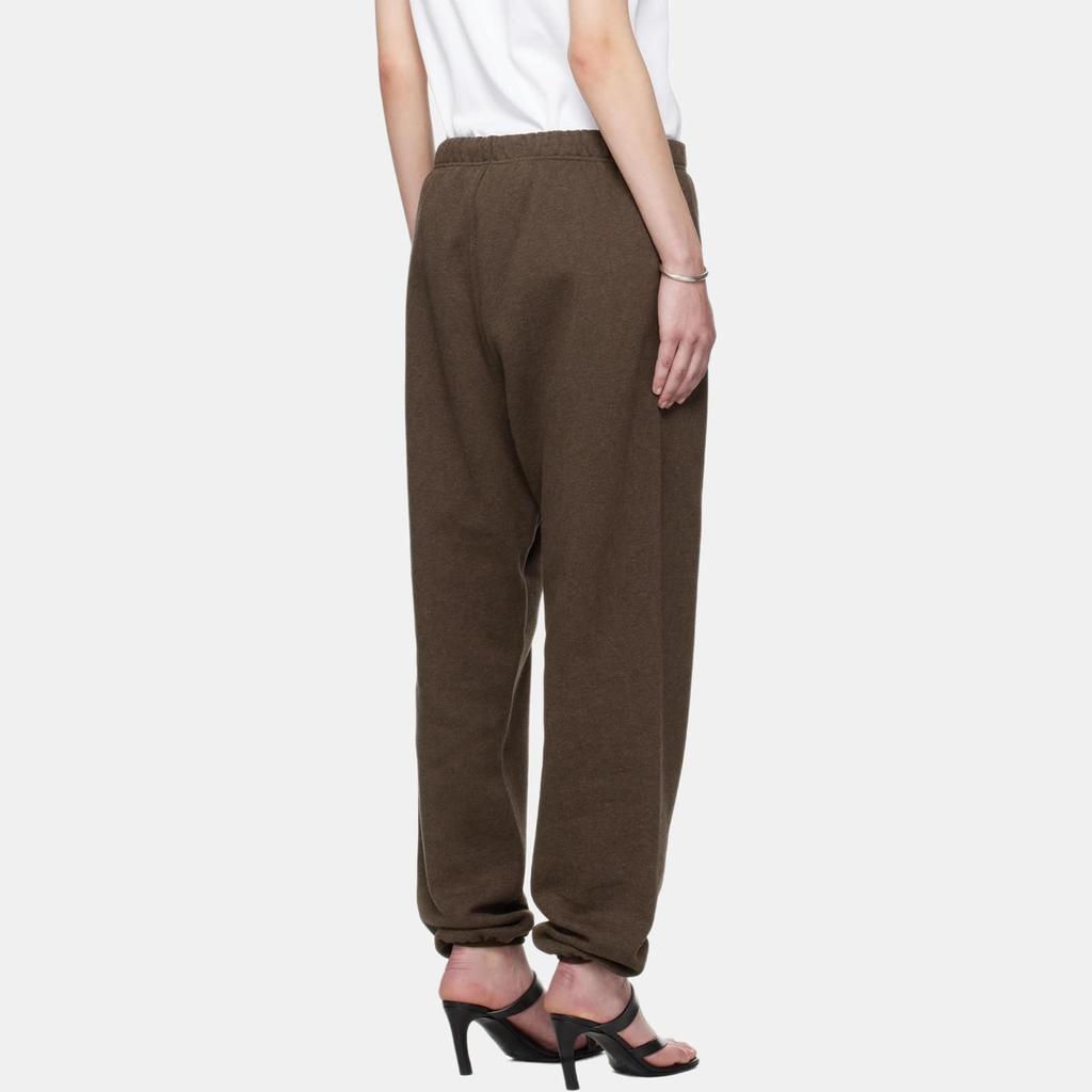 Fear of God Essentials Sweatpants Heather Wood Men Bottoms Brown 130SU242022F