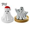 Halloween Party Decor Ghost Incense Holder, Cute Ghosts Scents Burner, Resin Aromatherapy Statue Waterfall Burner Backflow Decorative Home Desktop