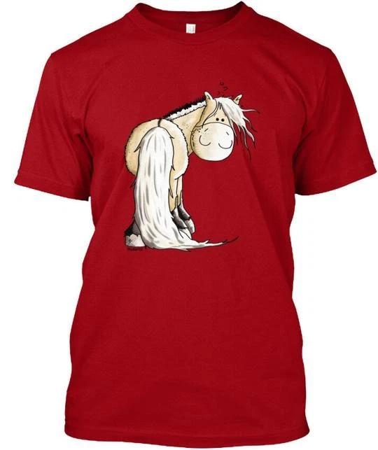 Funny Norwegian Fjord Horse S T-Shirt Made in the USA Size to 5XL 3XL