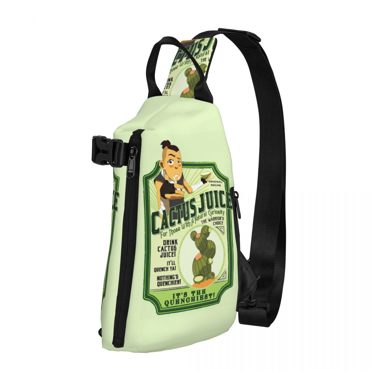 

Сумка на плечо The Last Airbender TV Show Cool Chest Bag Дорожная уличная сумка-слинг Школьная печатная маленькая сумка One Size