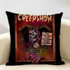 CCreepshow Movie Terror Cushion Cover Natural Linen Organic Fabric DoubleSided Printing Room Sofa Decor Pillow Case