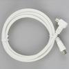 1Pc Antenna Aerial Lead Cable Male to Male White RF single Coax Cable TV RF cable 1m 1.5m 2m RCA Coaxial