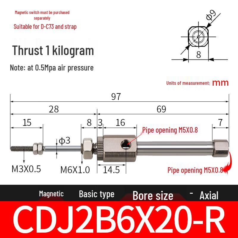 Jikefu Stainless Steel Mini Pen Cylinder