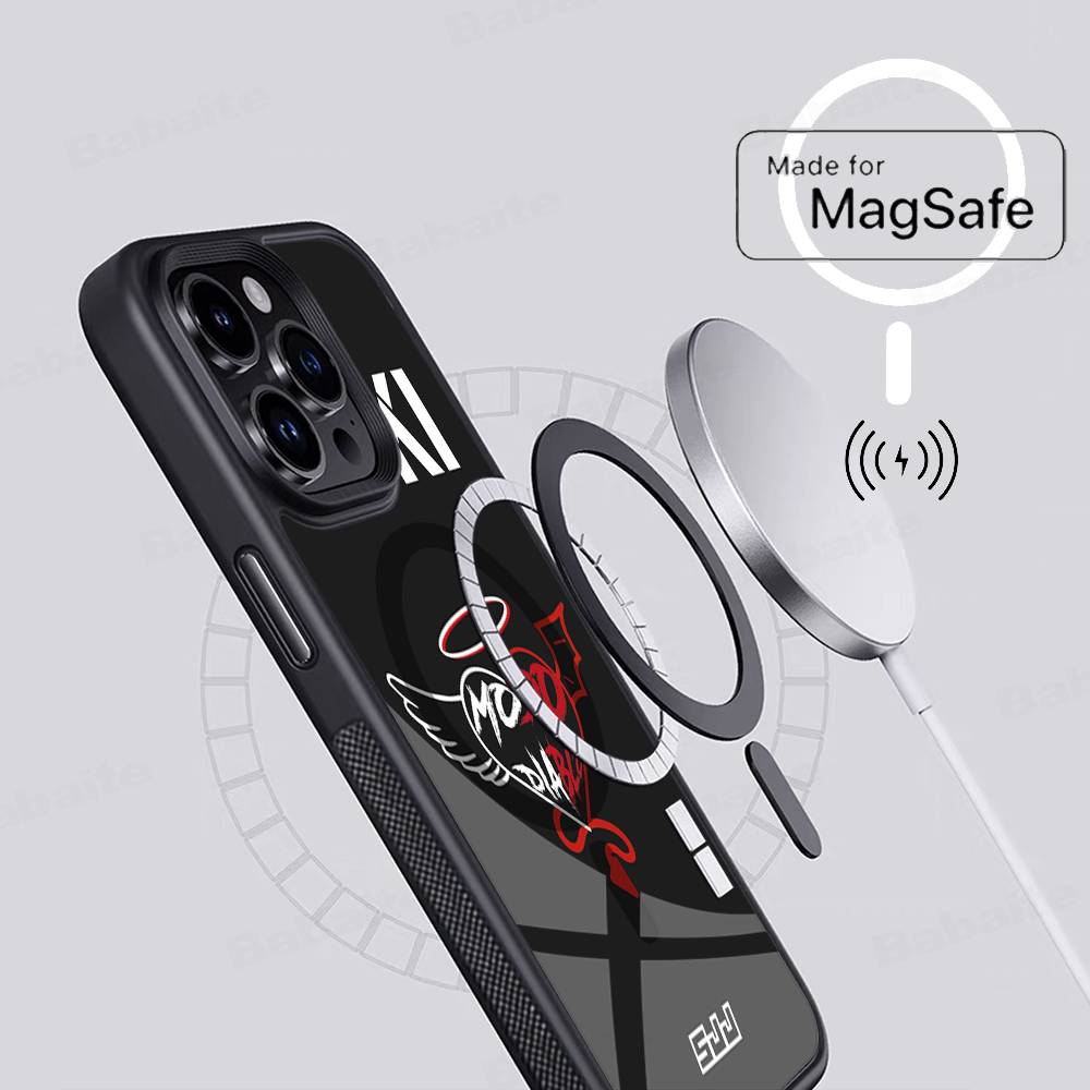 Fashion Rapper DUKI Magnetic Wireless For Phone Case For IPhone 17 16 15 14 13 12 11 Pro Max Plus Mag Phone Cover