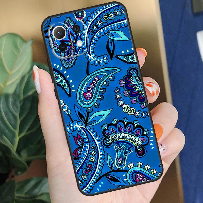 Paisley Pattern Case For Xiaomi 17 Pro Max 14 15 Ultra 13T 14T 15T Pro POCO F8 F7 F5 F6 X5 X6 X7 Pro Coque