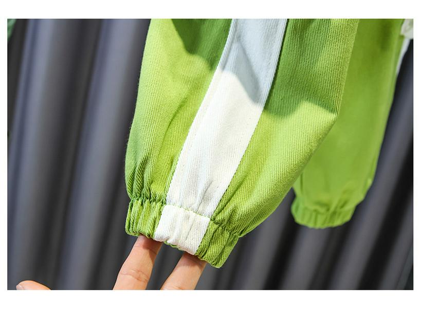 2023 Boys' Trendy Spring & Autumn Korean-Style Two-Piece Suit