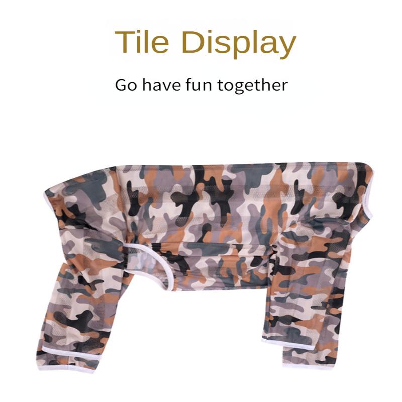 Große Hundekleidung, dünner Labrador, mittlere und große Hunde, Frühlings- und Sommerkleidung, Anti-Haarausfall-Hundekleidung für vierbeinige Hunde