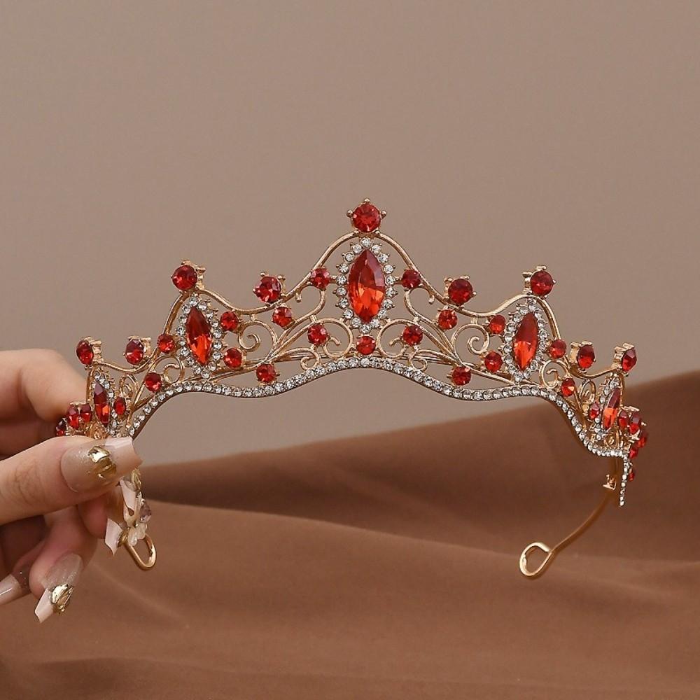 Barock Königin Prinzessin Krone Vintage Abschlussballschmuck Neu Braut Stirnband Hochzeitsfeier