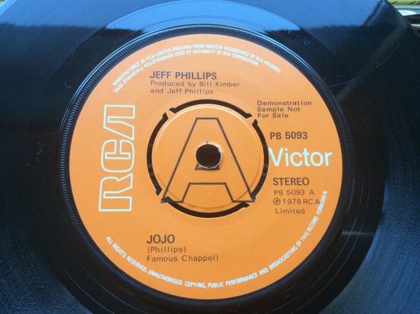 

7inch Record JEFF PHILLIPS - Jojo PB5093PROMO RCA 1978 UK Rock Used