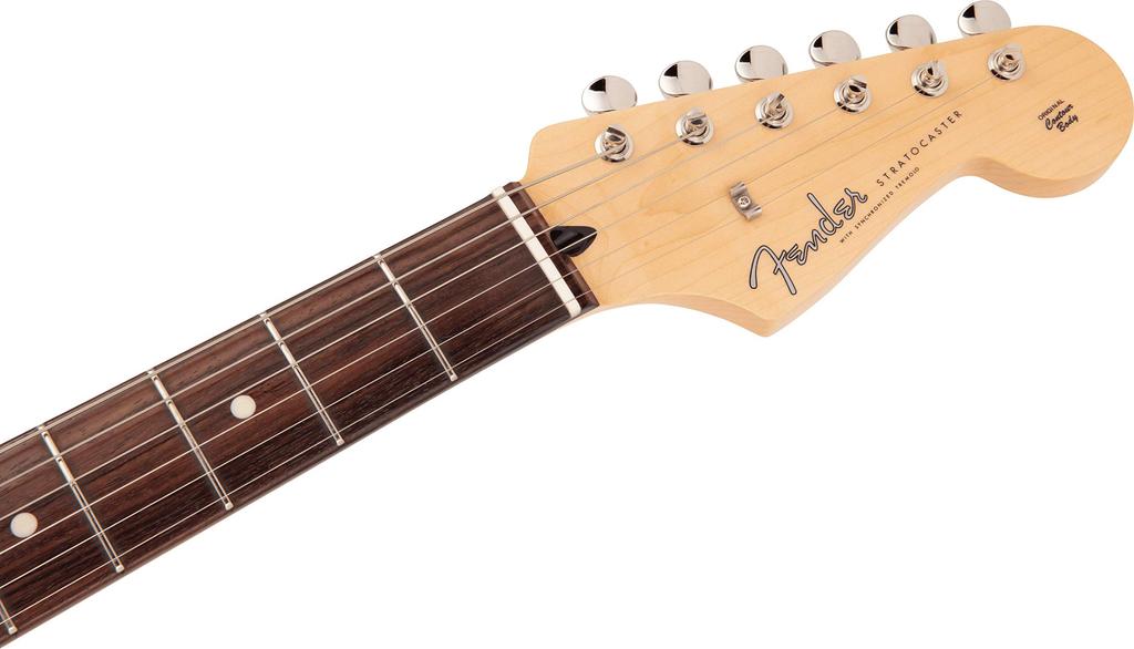 Fender Hybrid II Electric Made in Rosewood Sunburst Stratocaster® Guitar, Japan, Fingerboard, 3-Color