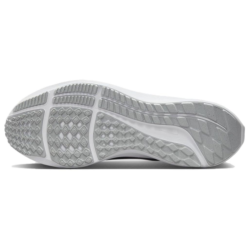 Nike Air Zoom Pegasus 40 Women White Pure Platinum Metallic Silver Running Shoes DV3854-101