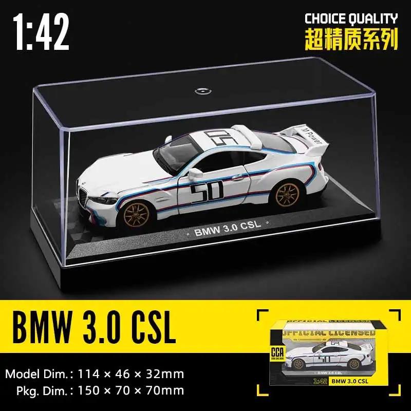 CCA 1:43 Alloy Car Models - BMW Lamborghini Bentley McLaren Collection with Acrylic Case & Display Stand, Diecast Gift for kids