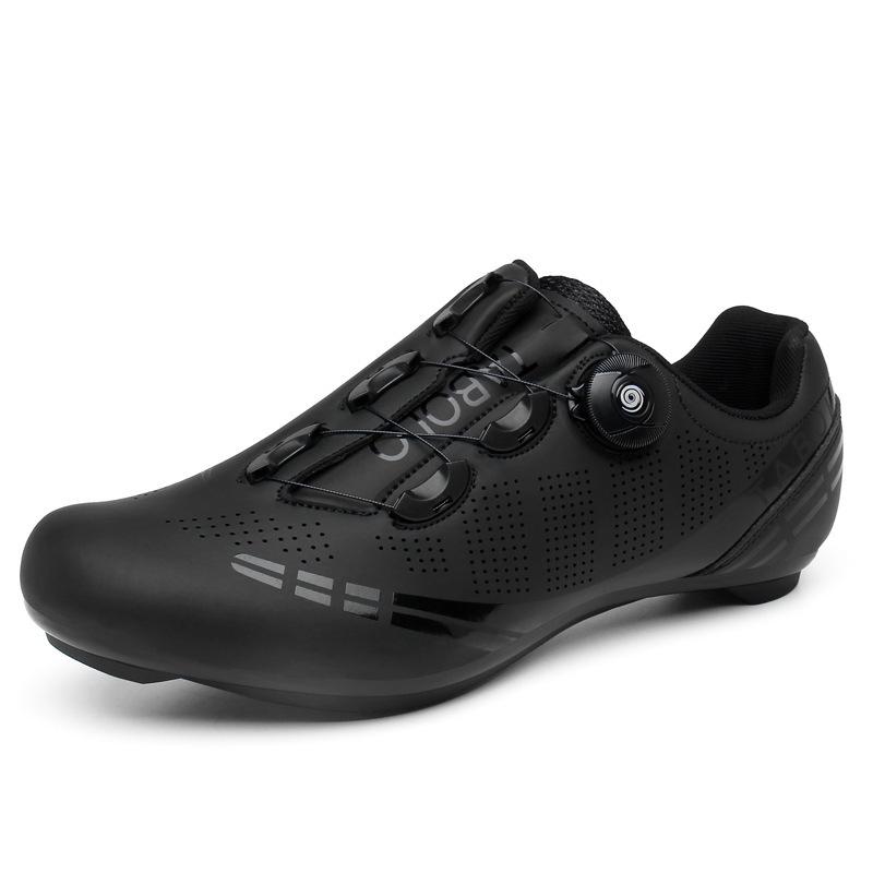 Unisex Mountain and Road Cycling Shoes with Hard Soles and Lock System
