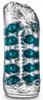 Super Stroker Soft Masturbator Transparent-Blue - M For Men - Masturbators