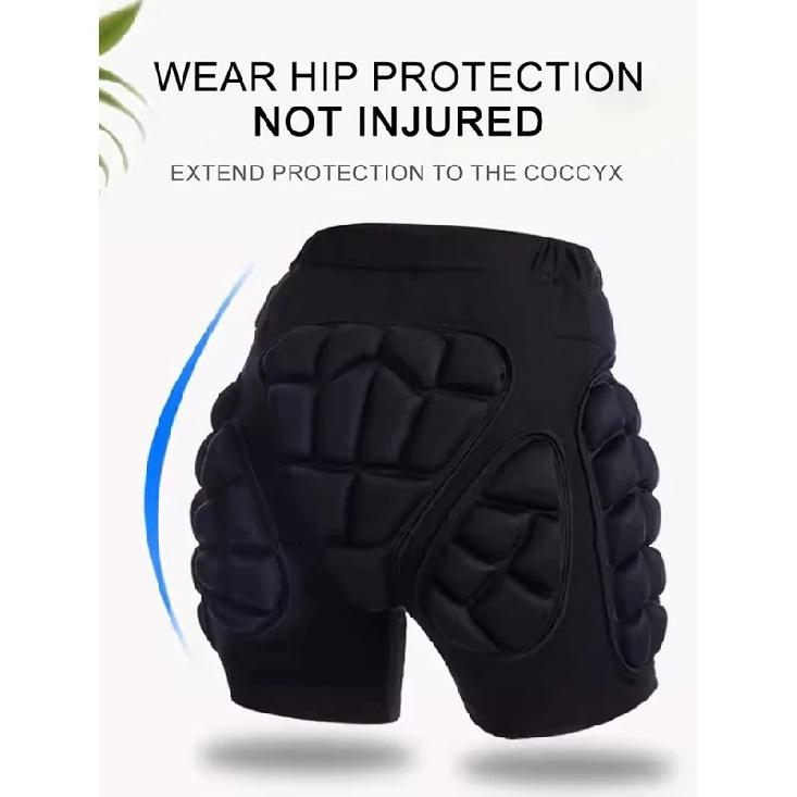 3D Snowboard Butt Pad Guard Winter Skating Protective Hip Pad Snowboarding Impact Shorts Ski Ice Skating Roller Snowboard Gear