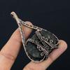 Abalone Shell Gemstone Pure Copper Wire Wrapped Designer Handmade Pendant Jewelry Gift For Her