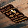 Funny Beer Tin Sign Vintage Bar Wall Decor 12x8 Inch Man Cave Garage Pub Retro Metal Art