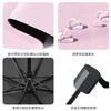 Sunscreen small black umbrella women's weather and rain children's umbrella sun umbrella parasol