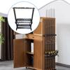 Fishing Rod Holder Versatile Easy Assembly Double Side Slot Bamboo Accessory 23 Holes