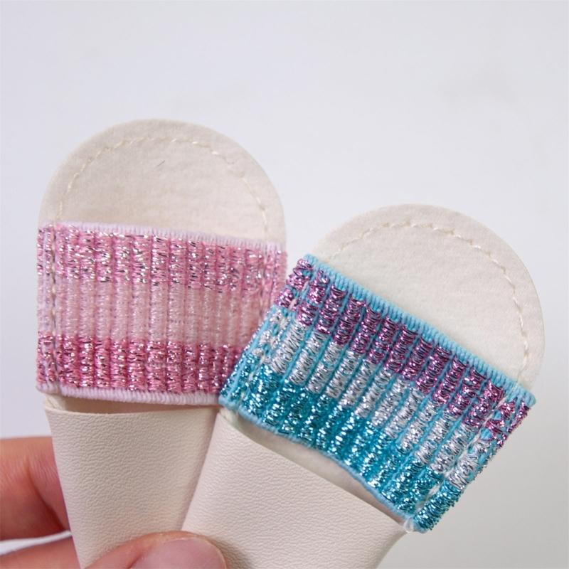 1 Pair Finger Protector Knitting Finger Guards Leather Thimbles Needle Felting Supplies for Hand Sewing Embroidery
