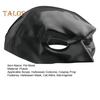 Katzenmaske, Halloween, schwarze Halbmaske für Haustiere, Fledermaus-inspirierte Maske mit Ohrlöchern für Halloween-Kostüm, Cosplay-Requisite