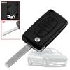 Ociodual Remote Control Shell Ce0536 Va2 3 Buttons Trunk Plip Key for Citroen C2 C3 C4 C5