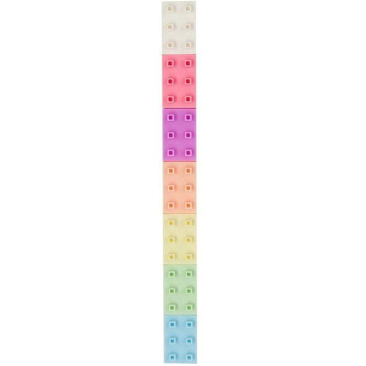 Colorful Animal-Themed Stress Relief Markers: Flexible Decompression Art Supplies for Kids with Sleeves and Fluorescent Planner Pens. Oblique head