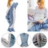 Super Soft Shark Blanket Hoodie Cozy Cartoon Pajamas Creative Gifts Shark Sleeping Bag  Keep Warm