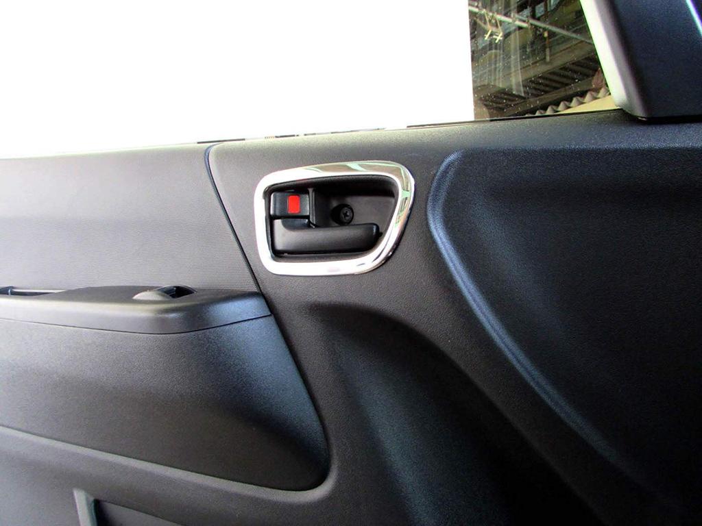 BRIGHTZ Super Mirror Finish Stainless Steel Plated Front Inner Door Handle Covers for Bongo Brawny Van (Plate, 2-Piece Set) TRH200M/GDH206M