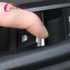 7Pcs/Set ABS Chrome Car Door Window Switch Lift Button Cover Trim for Cadillac ATSL XTS SRX ATS