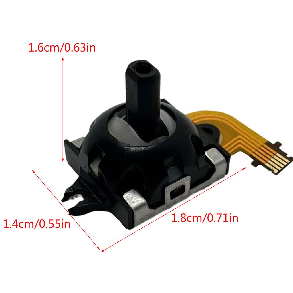 1 Pair Electromagnetic Joystick Module for PS Portal Left Right Hall Effect Sensing Joystick Game Console Analog Stick